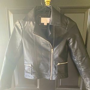 Girls moto jacket